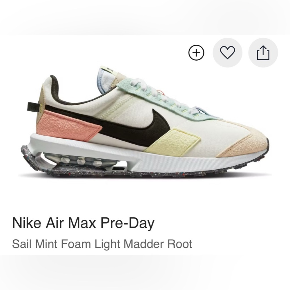 Nike Air Max pre-day multi color size 9.5 men’s or 11 women